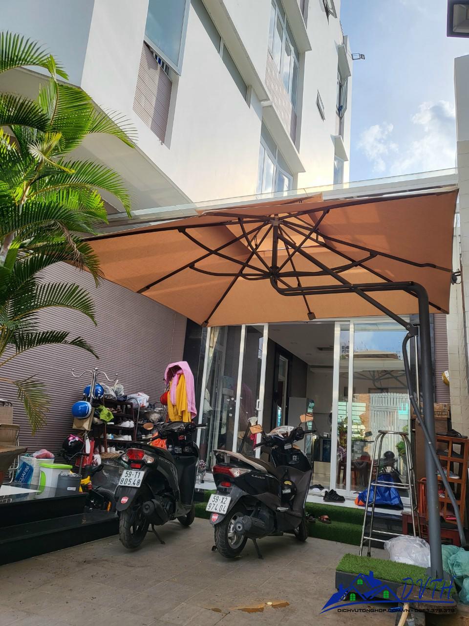 Ô dù che nắng tại Ninh Bình